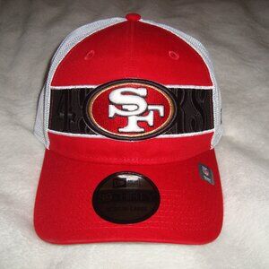 NEW SAN FRANCISCO 49ERS New Era SIDELINE 39THIRTY STRETCH FIT HAT Sz. M/L NWT